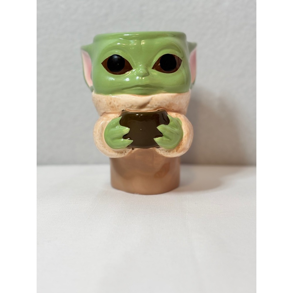 Star Wars The Mandalorian Grogu Baby Yoda Ceramic Mug Galerie 3D Sculpted Mug